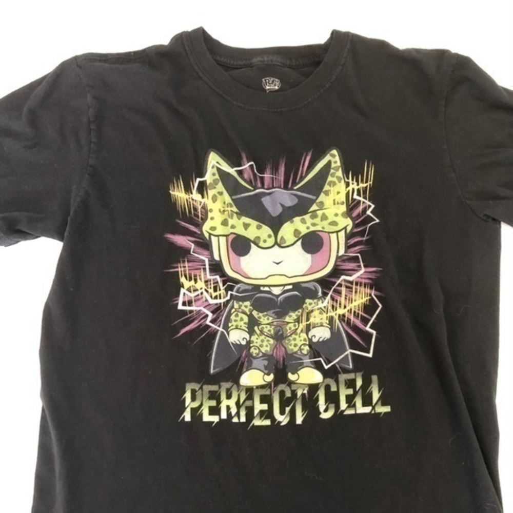 Funko Pop Tees Dragon Ball Z "Perfect Cell" Men's Shirt Size Large